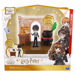 Wizarding World HARRY POTTER - PLAYSET COURS DE POTION - Coffret Univers Magique Cours De Potion Avec 1 Figurine Articulée Harry Potter et Accessoires - 6061847 - Jouet Enfant 5 ans et +