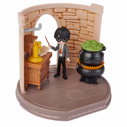 Wizarding World HARRY POTTER - PLAYSET COURS DE POTION - Coffret Univers Magique Cours De Potion Avec 1 Figurine Articulée Harry Potter et Accessoires - 6061847 - Jouet Enfant 5 ans et +