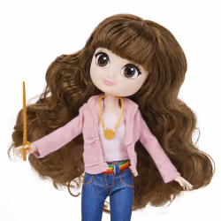 Wizarding World Coffret cadeau poupée Brilliant Hermione Granger de 20,3 cm avec 5 accessoires et 2 tenues - Vue supplémentaire 4
