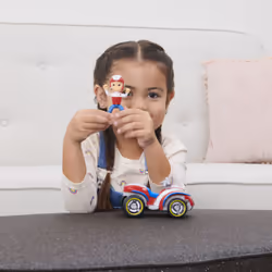 PAW Patrol LA PAT' PATROUILLE - - Voiture + FIGURINE RYDER - Voiture de 15 cm Avec 1 Figurine À Collectionner Pat' Patrouille - Voiture Pat Patrouille - Jouet Enfant 3 Ans et + - Vue supplémentaire 5