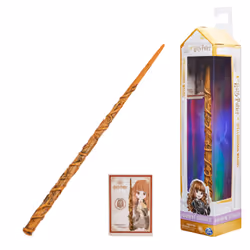 Wizarding World HARRY POTTER - BAGUETTE MAGIQUE DELUXE HERMIONE GRANGER - Baguette Magique Authentique Hermione Granger 30 cm ...