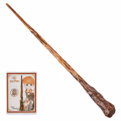 Wizarding World HARRY POTTER - BAGUETTE MAGIQUE DELUXE RON WEASLEY - Baguette Magique Authentique Ron Weasley 30 cm Avec Cart ...