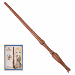 Wizarding World HARRY POTTER - BAGUETTE MAGIQUE DELUXE LUNA LOVEGOOD - Baguette Magique Authentique Luna Lovegood 30 cm Avec ...