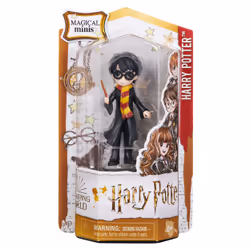 Wizarding World HARRY POTTER - Figurine Harry Potter Articulée 8 cm - Avec Baguette Magique et Tenue Sorcier à Collectionner - Idée Cadeau - Jeu Harry Potter - Jouet Enfant 5 ans et +