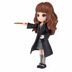Wizarding World HARRY POTTER - Figurine Hermione Granger Articulée 8 cm - Avec Baguette Magique et Tenue Sorcier à Collectionner - Idée Cadeau - Jeu Harry Potter - Jouet Enfant 5 ans et + - Vue supplémentaire 4