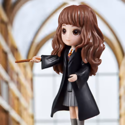 Wizarding World HARRY POTTER - Figurine Hermione Granger Articulée 8 cm - Avec Baguette Magique et Tenue Sorcier à Collectionner - Idée Cadeau - Jeu Harry Potter - Jouet Enfant 5 ans et + - Vue supplémentaire 5
