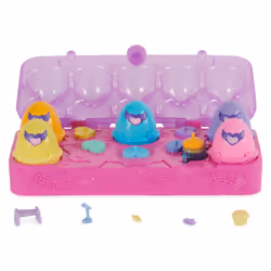 Hatchimals ALIVE - Boîte 5 Oeufs + Accessoires - Boîte Oeufs 5 Figurines À Collectionner Et 11 Accessoires - A Faire Eclore Avec De L'Eau - Thème Bébé - Transport Facile - Jouet Enfant 3 Ans et +