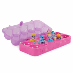 Hatchimals ALIVE - Boîte 5 Oeufs + Accessoires - Boîte Oeufs 5 Figurines À Collectionner Et 11 Accessoires - A Faire Eclore Avec De L'Eau - Thème Bébé - Transport Facile - Jouet Enfant 3 Ans et + - Vue supplémentaire 6