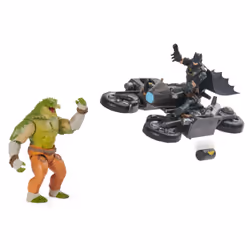 DC Comics , Batman Transforming Batcycle Battle Pack avec figurines articulées Killer Croc et Batman exclusives de 10 cm, jouets pour filles et garçons à partir de 4 ans - Vue supplémentaire 4