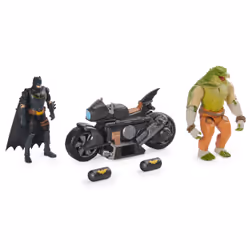 DC Comics , Batman Transforming Batcycle Battle Pack avec figurines articulées Killer Croc et Batman exclusives de 10 cm, jouets pour filles et garçons à partir de 4 ans - Vue supplémentaire 7