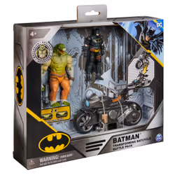 DC Comics , Batman Transforming Batcycle Battle Pack avec figurines articulées Killer Croc et Batman exclusives de 10 cm, jouets pour filles et garçons à partir de 4 ans - Vue supplémentaire 8