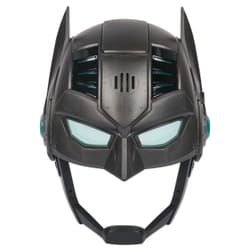 DC Comics , Armor-Up Batman Mask avec visière, plus de 15 sons et répliques, effets lumineux, piles incluses, costume de super-héros, jeu de rôle pour filles et garçons à partir de 4 ans