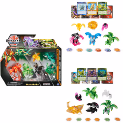 Bakugan EVOLUTIONS - COFFRET BATTLE STRIKE SAISON 4 - Coffret Complet Jeu Avec 6 Billes , 6 Bakucore &amp; 9 Cartes Collectio ...