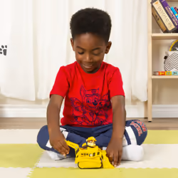 PAW Patrol LA PAT' PATROUILLE - VÉHICULE + FIGURINE RUBEN - Véhicule de 15 cm Avec 1 Figurine À Collectionner Pat' Patrouille - - 6061794 - Jouet Enfant 3 Ans et +