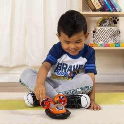 PAW Patrol LA PAT' PATROUILLE - - Voiture + FIGURINE ZUMA - Voiture de 15 cm Avec 1 Figurine À Collectionner Pat' Patrouille - Voiture Pat' Patrouille - Jouet Enfant 3 Ans et +
