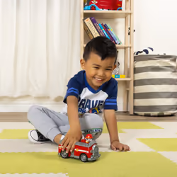 PAW Patrol LA PAT' PATROUILLE - VÉHICULE + FIGURINE MARCUS - Véhicule de 15 cm Avec 1 Figurine À Collectionner Pat' Patrouille - - 6061798 - Jouet Enfant 3 Ans et +