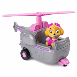 PAW Patrol LA PAT' PATROUILLE - - Voiture + FIGURINE STELLA - Voiture de 15 cm Avec 1 Figurine À Collectionner Pat' Patrouille - Voiture Pat Patrouille - Jouet Enfant 3 Ans et + - Vue supplémentaire 4
