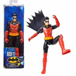 DC Comics FIGURINE BASIQUE 30 CM ROBIN TECH - - Figurine Articulée Thématique de Robin jouet Batman 30 cm