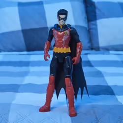 DC Comics FIGURINE BASIQUE 30 CM ROBIN TECH - - Figurine Articulée Thématique de Robin jouet Batman 30 cm - Vue supplémentaire 5