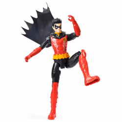 DC Comics FIGURINE BASIQUE 30 CM ROBIN TECH - - Figurine Articulée Thématique de Robin jouet Batman 30 cm - Vue supplémentaire 6