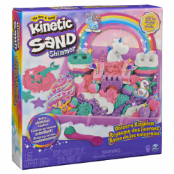 Kinetic Sand SABLE MAGIQUE - ROYAUME DES LICORNES 907 G + 8 MOULES - Créez Différentes Formes Hypnotisantes avec Ce Sable Magique Et Coloré comme De La Pâte A Modeler - Jouet Enfant 3 Ans Et + - Vue supplémentaire 6