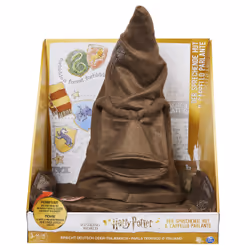 Wizarding World Sorting Hat parlant avec 15 répliques pour jeux de rôles Harry Potter