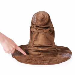 Wizarding World Sorting Hat parlant avec 15 répliques pour jeux de rôles Harry Potter - Vue supplémentaire 4