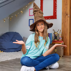 Wizarding World Sorting Hat parlant avec 15 répliques pour jeux de rôles Harry Potter - Vue supplémentaire 7