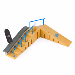 Tech Deck Jump N' Grind X-Connect Park Creator, Coffret rampe à construire et à personnaliser avec fingerboard exclusif