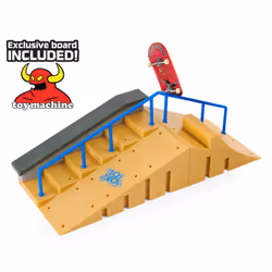 Tech Deck Jump N' Grind X-Connect Park Creator, Coffret rampe à construire et à personnaliser avec fingerboard exclusif