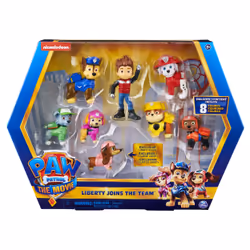 PAW Patrol PAT PATROUILLE LE FILM - MULTIPACK DE 8 FIGURINES - Coffret Exclusif de 8 Figurines Officielles Du Film À Collecti ...