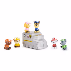PAW Patrol , Big Truck Pups, Mini-figurine surprise de 5,1 cm à collectionner avec boîte camion gros porteur, jouets pour les enfants à partir de 3 ans