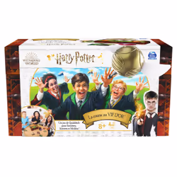 Wizarding World GAMES - LA COURSE AU VIF D'OR HARRY POTTER - Reproduction Fidèle du Coffre de Quidditch - Jeu de Société - Je ...
