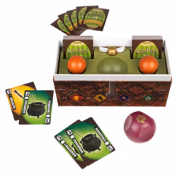Wizarding World GAMES - LA COURSE AU VIF D'OR HARRY POTTER - Reproduction Fidèle du Coffre de Quidditch - Jeu de Société - Jeu Ambiance, Action et Réflexe - 6063463 - Jouet Enfant 8 ans Et +