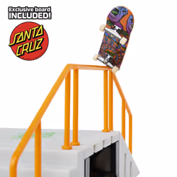 Tech Deck , Flip N' Grind X-Connect Park Creator, Coffret rampe à construire et à personnaliser avec fingerboard exclusif, jouet pour garçons et filles à partir de 6 ans