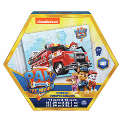 PAW Patrol La Pat' Patrouille : Le Film, Puzzle de 48 pièces, pour les enfants à partir de 4 ans, Chase - Vue supplémentaire 4