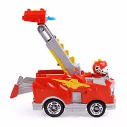 PAW Patrol PAT' PATROUILLE RESCUE KNIGHTS - VÉHICULE + FIGURINE CHEVALIER MARCUS - Rejoins Pat' Patrouille Mission Chevalier avec Marcus & Véhicule Pat' Patrouille Dragon Lance-Projectile - Jouet Enfant 3 Ans +