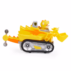PAW Patrol PAT' PATROUILLE RESCUE KNIGHTS - VÉHICULE + FIGURINE CHEVALIER RUBEN - Rejoins Pat' Patrouille Mission Chevalier avec Ruben & Véhicule Pat' Patrouille Dragon Lance-Projectile - Jouet Enfant 3 Ans +