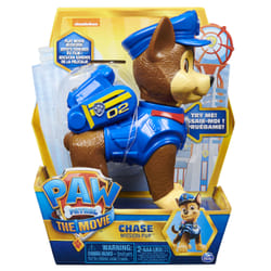 PAW Patrol Figurine articulée Mission Pup Chase interactive du film de 15,2 cm avec effets sonores