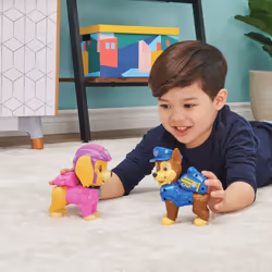 PAW Patrol Figurine articulée Mission Pup Chase interactive du film de 15,2 cm avec effets sonores