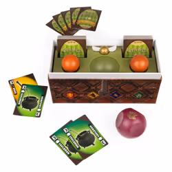 Wizarding World Harry Potter, La course au Vif d'or, Jeu de plateau de Quidditch pour sorciers, sorcières et Moldus - Vue supplémentaire 7