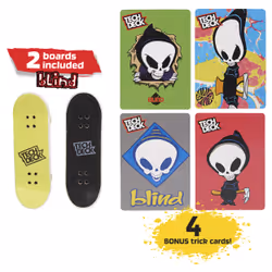 Tech Deck Neon Mega Park X-Connect Creator, Coffret rampe phosphorescente à personnaliser avec deux fingerboards, jouet pour garçons et filles à partir de 6 ans - Vue supplémentaire 4