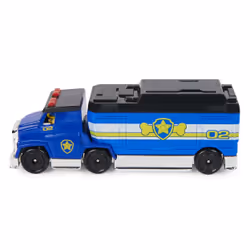PAW Patrol , Véhicule Chase en métal moulé True Metal à collectionner, Série Big Truck Pups à l'échelle 1:55, jouets pour enfants à partir de 3 ans