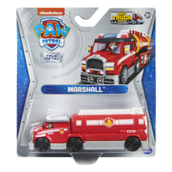 PAW Patrol , Véhicule Marcus en métal moulé True Metal à collectionner, Série Big Truck Pups à l'échelle 1:55, jouets pour les enfants à partir de 3 ans