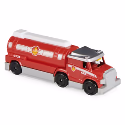 PAW Patrol , Véhicule Marcus en métal moulé True Metal à collectionner, Série Big Truck Pups à l'échelle 1:55, jouets pour les enfants à partir de 3 ans