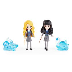 Wizarding World HARRY POTTER - MULTIPACK PATRONUS LUNA & CHO MAGICAL MINIS - Coffret 2 Figurines Articulées 8 cm À Collectionner Et 2 Figurines Animaux Patronus - 6063831 - Jouet Enfant 5 ans et +