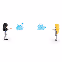 Wizarding World HARRY POTTER - MULTIPACK PATRONUS LUNA & CHO MAGICAL MINIS - Coffret 2 Figurines Articulées 8 cm À Collectionner Et 2 Figurines Animaux Patronus - 6063831 - Jouet Enfant 5 ans et + - Vue supplémentaire 4