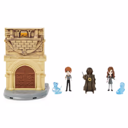 Wizarding World HARRY POTTER - PLAYSET 2 EN 1 LA SALLE SUR DEMANDE MAGICAL MINIS - Univers Magique 2 en 1 Avec 4 Figurines et Accessoires - Sortilège Patronus - 6063901 - Jouet Enfant 5 ans et + - Vue supplémentaire 5
