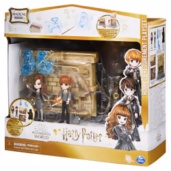 Wizarding World HARRY POTTER - PLAYSET 2 EN 1 LA SALLE SUR DEMANDE MAGICAL MINIS - Univers Magique 2 en 1 Avec 4 Figurines et Accessoires - Sortilège Patronus - 6063901 - Jouet Enfant 5 ans et + - Vue supplémentaire 7