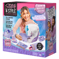 Cool Maker - STITCH'N STYLE FASHION STUDIO - Machine À Coudre Innovante - Créations En Sécurité - Tendance Fun Facile - Accessoires & Transferts Textiles - Jouet Enfant 8 Ans et + - Loisirs Créatifs - Vue supplémentaire 9